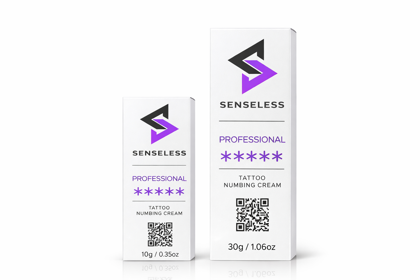 Senseless tattoo numbing cream product presentation